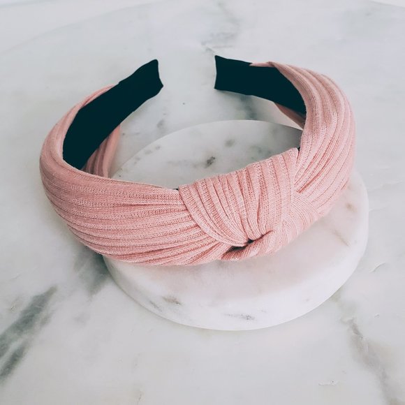 !!!5 for $25 Pink Knot Decor Headband - Picture 3 of 6